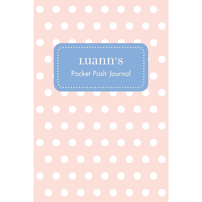 按需印刷Luann's Pocket Posh Journal, Polka Dot[9781524826390]