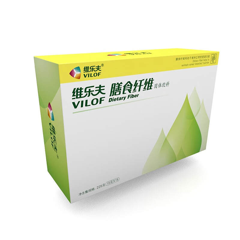 vilof维乐夫膳食纤维固体饮料15g15条维持肠道正常功能