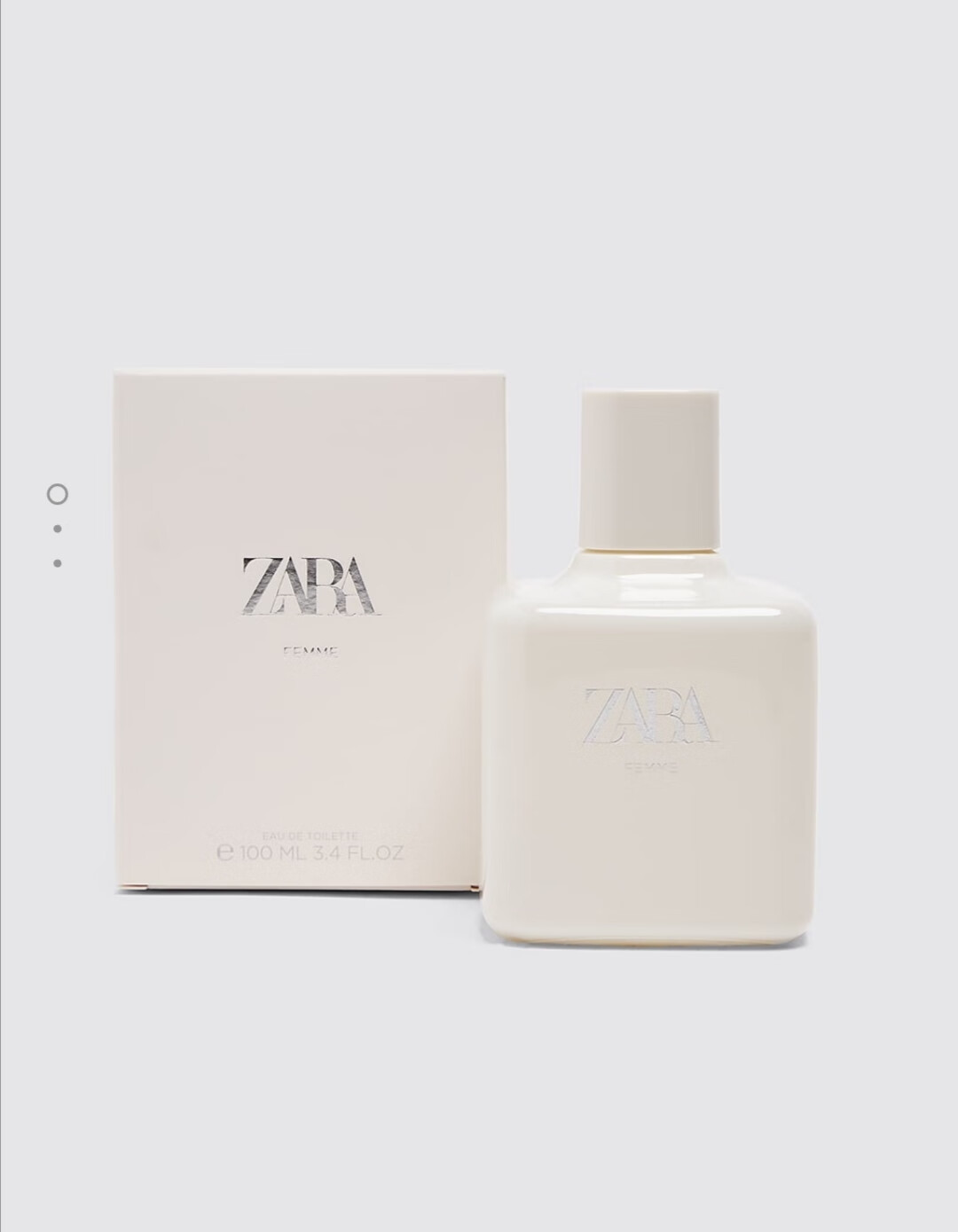 zara香水奶香 femme 女士淡10 30 100 200ml 10ml 走珠装 其他/other