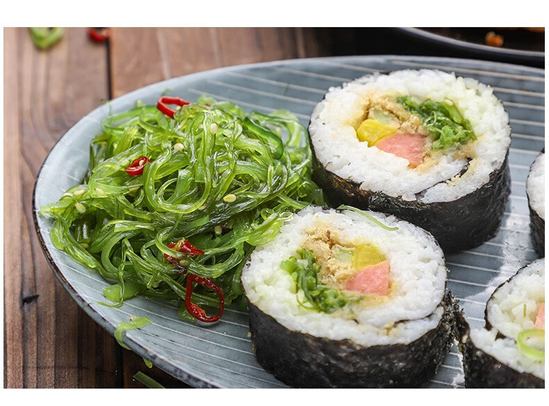 调味裙带菜即食海藻沙拉 400g*4袋 海草沙律海藻沙拉酸甜海藻寿司