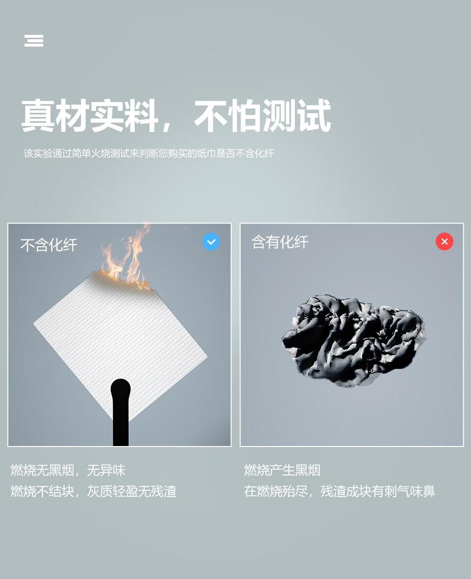 纯凡一次性洗脸卷巾200*200mm 2卷（共96片）