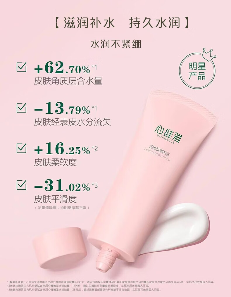无限极（INFINITUS） 心维雅滋润润肤露化妆护肤品 125g 1支