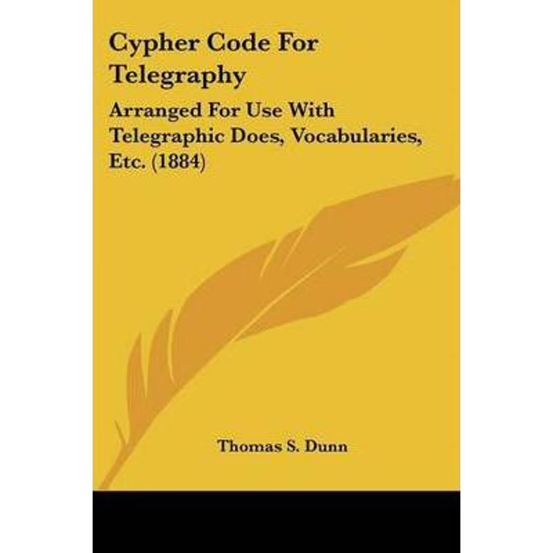 按需印刷Cypher Code For Telegraphy[9781120185440]