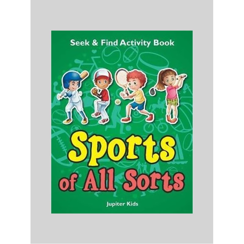 预订不退不换Sports of All Sorts Seek & Find Activity Book