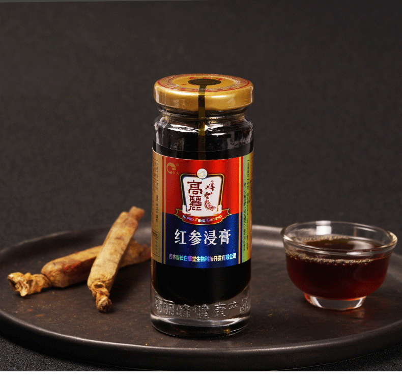 茗麒红参浸膏100g/瓶 红参膏精华液