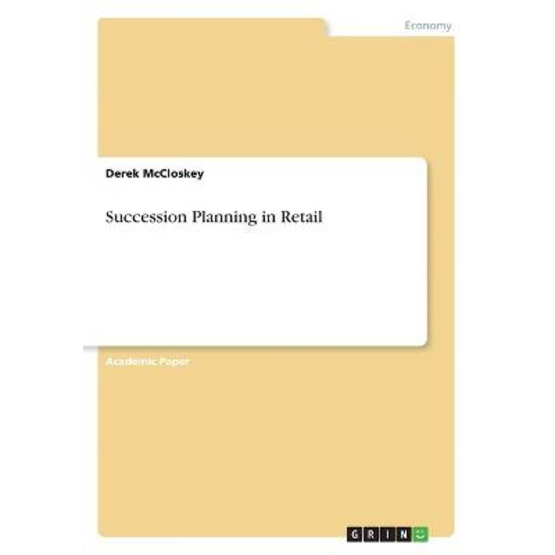 按需印刷不退不换Succession Planning in Retail[9783668725768]