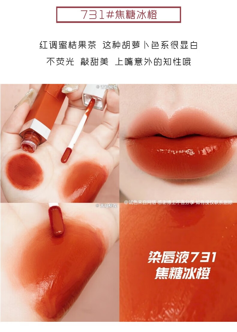 迪奥（Dior）唇釉魅惑染唇液滋润保湿礼盒装唇蜜520情人节礼物送女朋友老婆 541#肉桂红茶