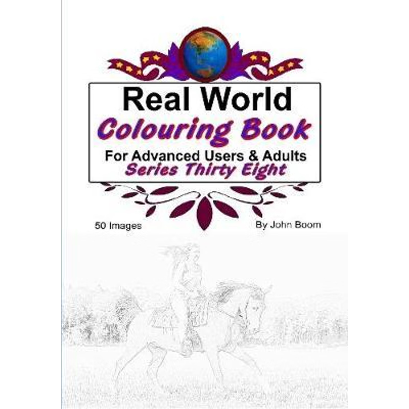 按需印刷Real World Colouring Books Series 38[9780359825271]