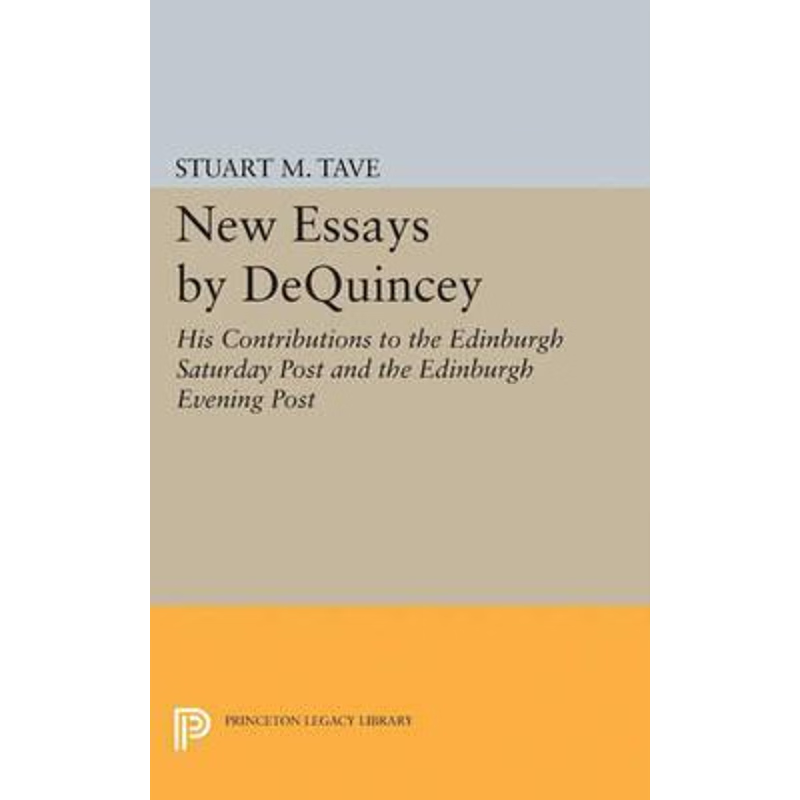 按需印刷New Essays by De Quincey[9780691623955]