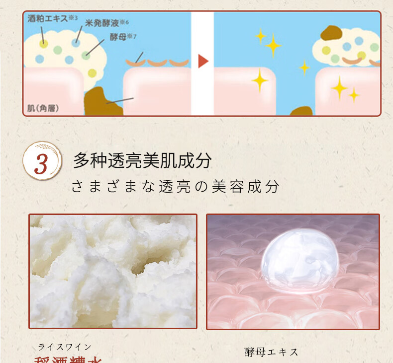 LUERLING 酒粕洗面奶 清洁控油水润保湿温和清爽 洁面乳膏170g 男女士适用 【清爽控油】酒粕洗面奶170g/1支
