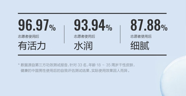 自然堂男士护肤品套装礼盒 新升级喜马拉雅冰川保湿露洁面滋润情人节 三件套