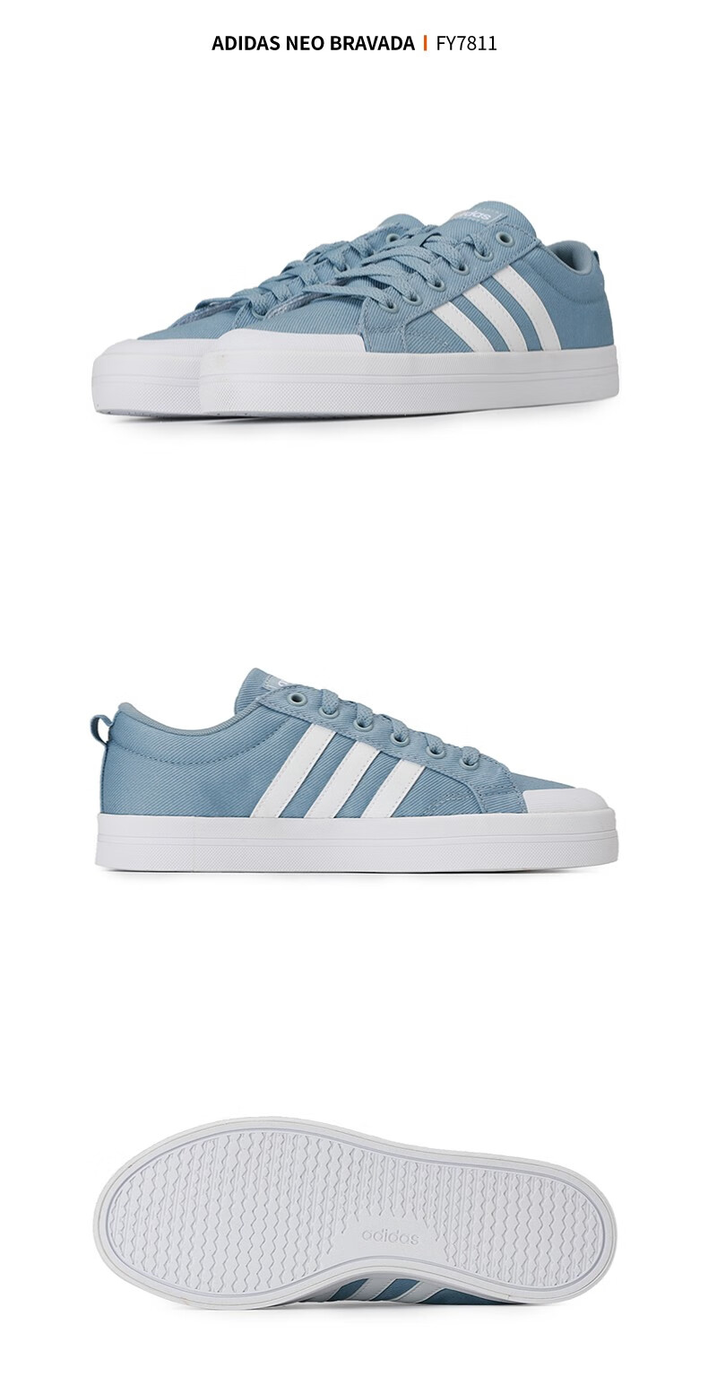 adidas阿迪达斯女鞋2020夏季新款bravada运动休闲鞋帆布鞋fw2908 fy