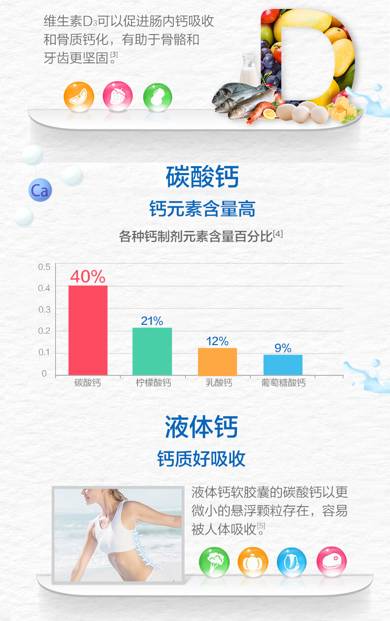 8，湯臣倍健液躰鈣維生素D維生素K軟膠囊中老年孕婦補鈣片成人男女維生素D鈣維DK 鈣維DK60粒【好吸收的鈣】