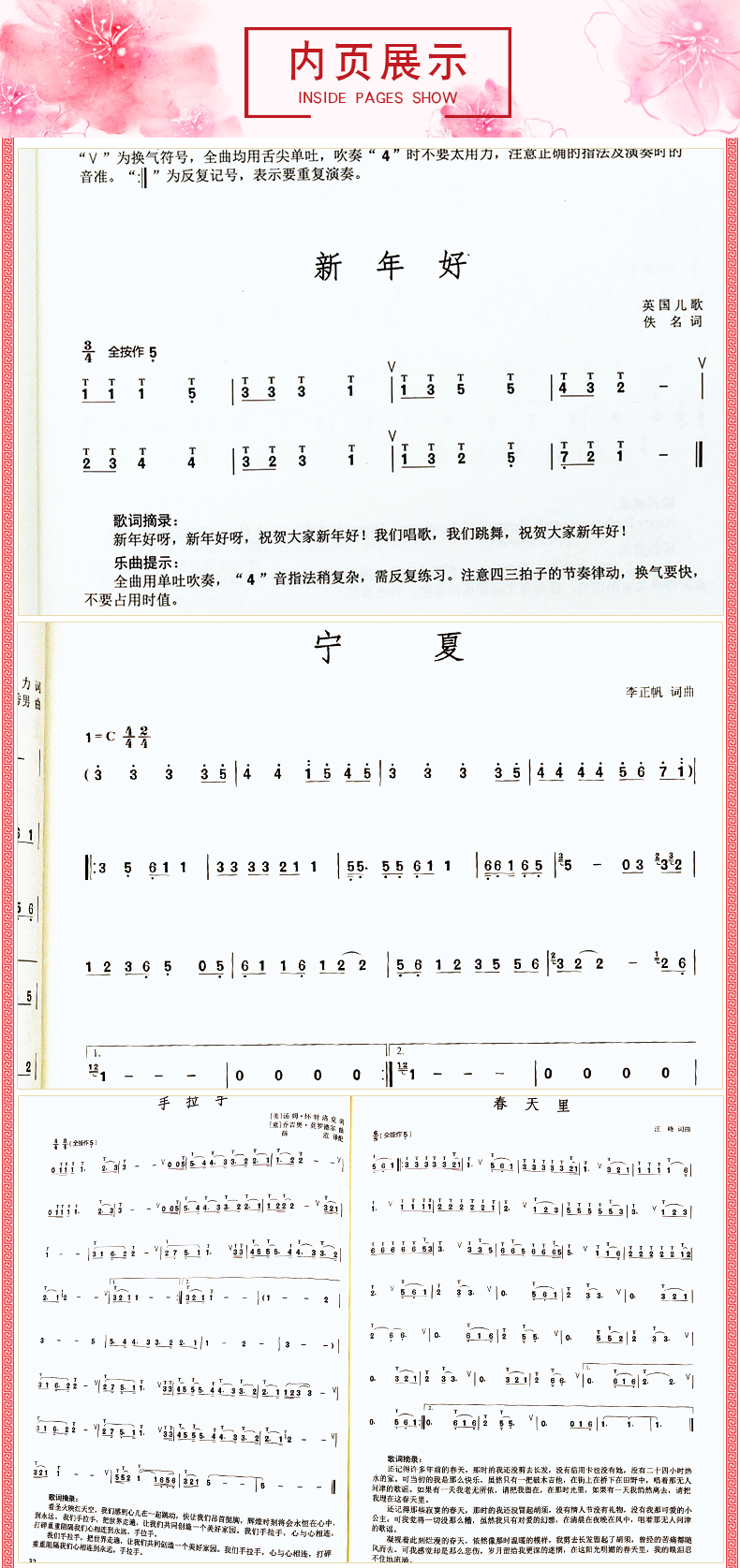 民族器乐曲集系列丛书葫芦丝流行经典歌曲集(附光盘)初学者演奏基础