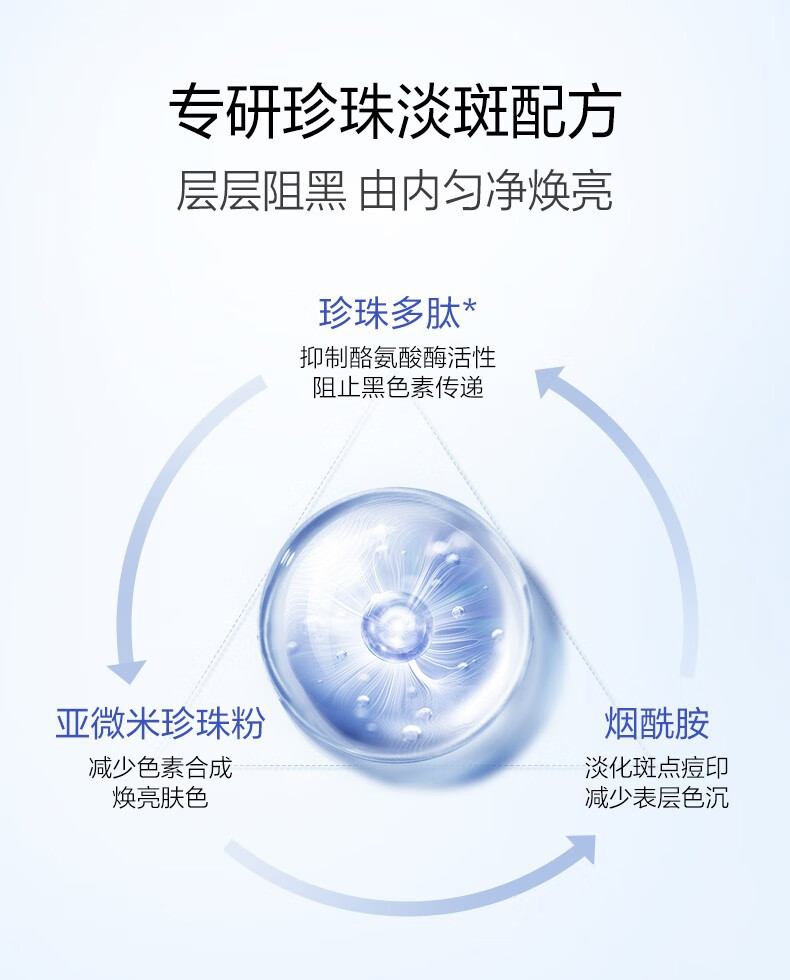 欧诗漫 OSM面膜美白淡斑提亮肤色改善暗沉补水保湿男女官方正旗舰 3盒【15片】