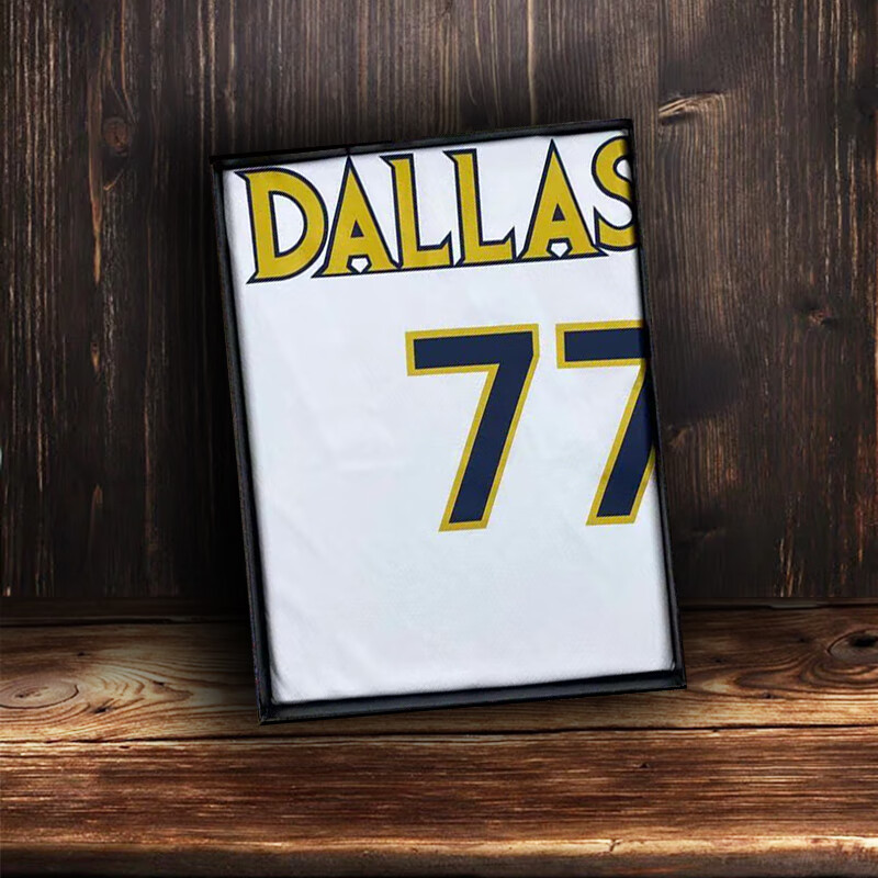 腾讯体育nba75周年卢卡东契奇球衣77号城市版皇马a独行侠队男女篮球服