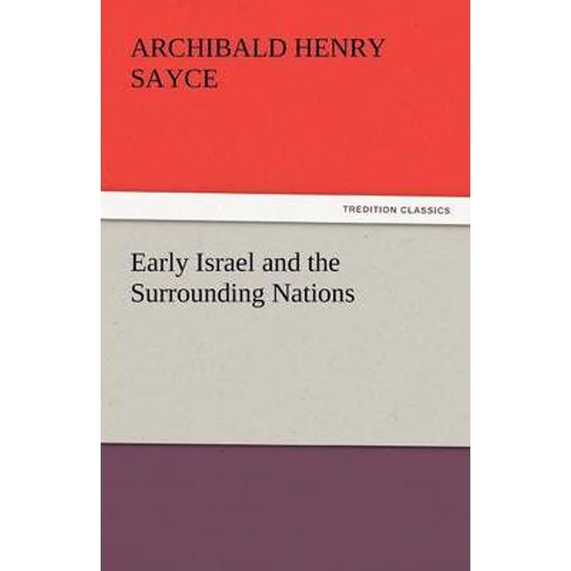 按需印刷Early Israel and the Surrounding Nations[9783842449985]