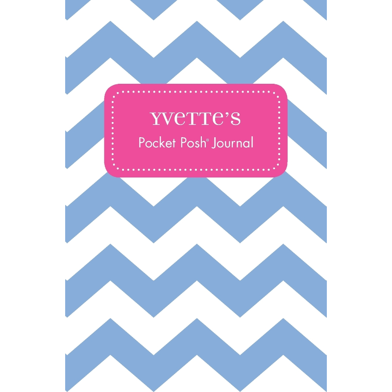 按需印刷Yvette's Pocket Posh Journal, Chevron[9781524809966]