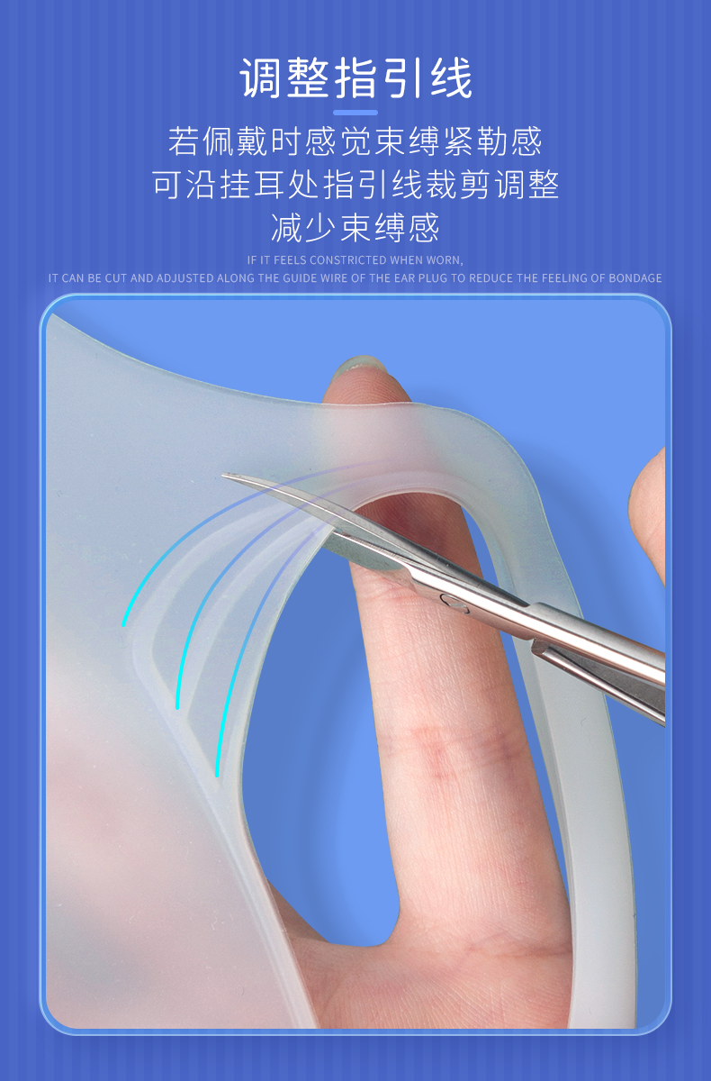 妮丽雅【妮丽雅】面膜固定罩美容3d硅胶辅助器挂耳式防掉罩 透明-小号