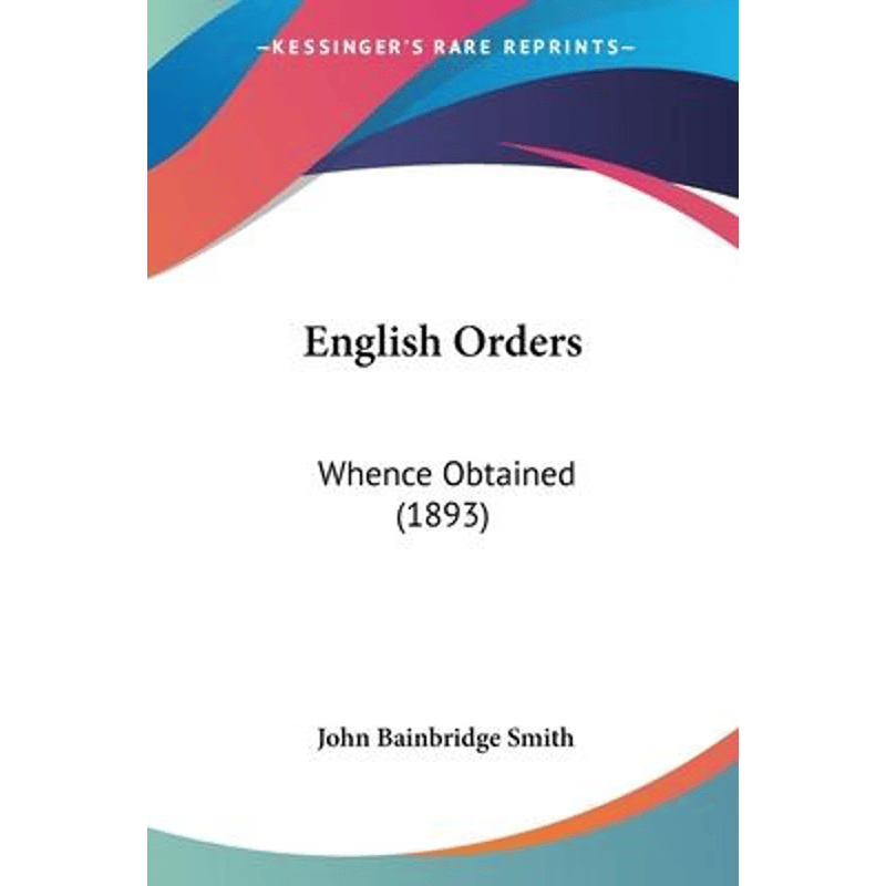 按需印刷不退不换English Orders[9781120616517]