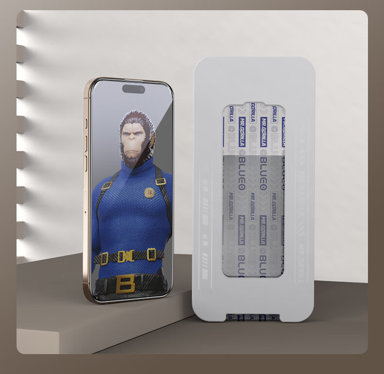 Защитное стекло Lanxingxiansheng для Apple iPhone 15 Pro Max, ультрапрозрачное, противоударное, антибликовое, полное покрытие