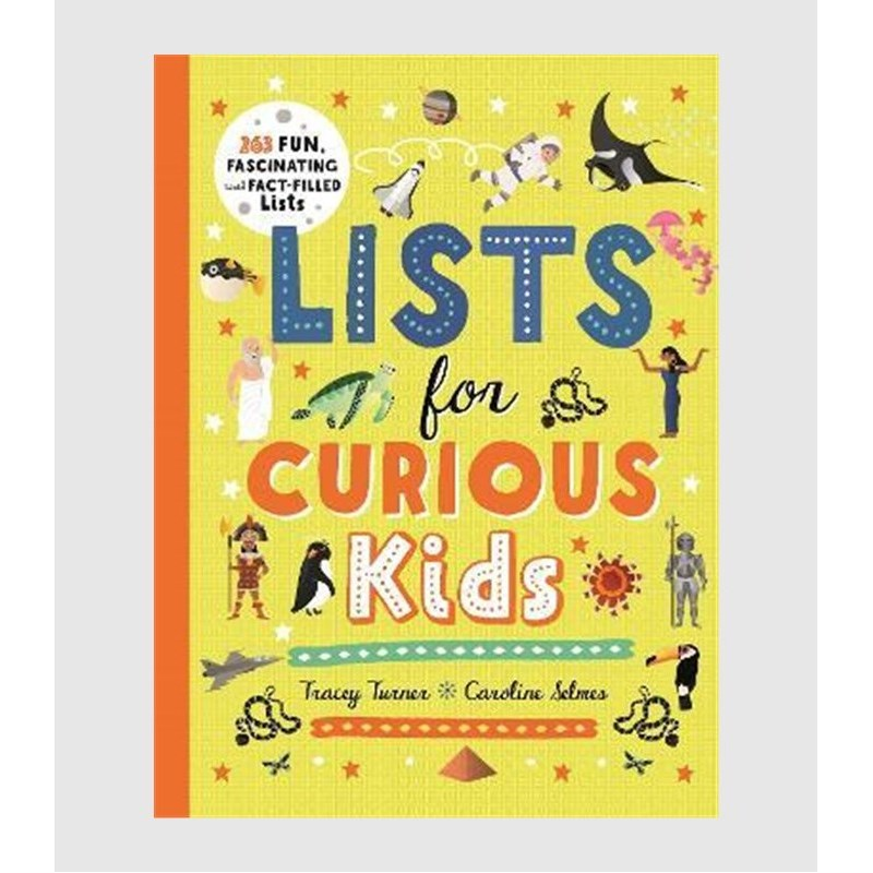 英文原版 Lists for Curious Kids:263 Fun, Fascinating and Fact-Filled Lists