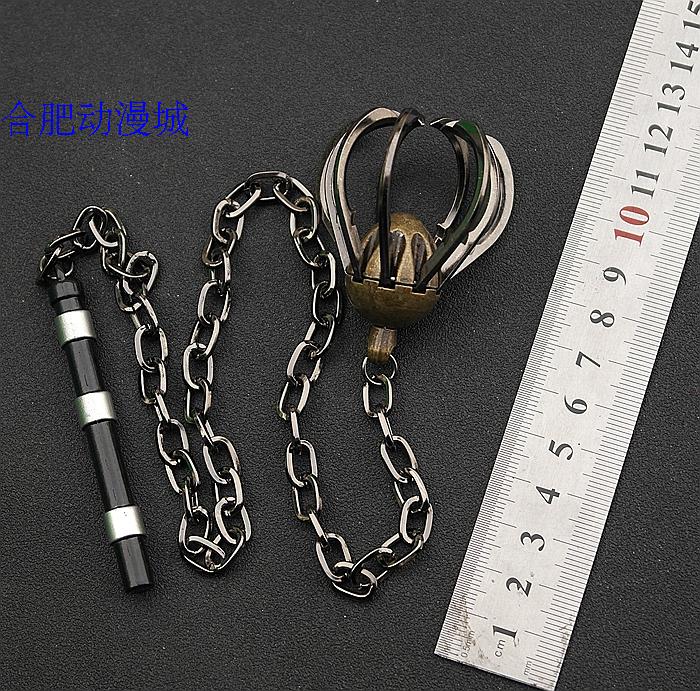 米熙老九门陈皮九爪钩手里剑苦无模型道具动漫合金挂件九爪勾锌合金