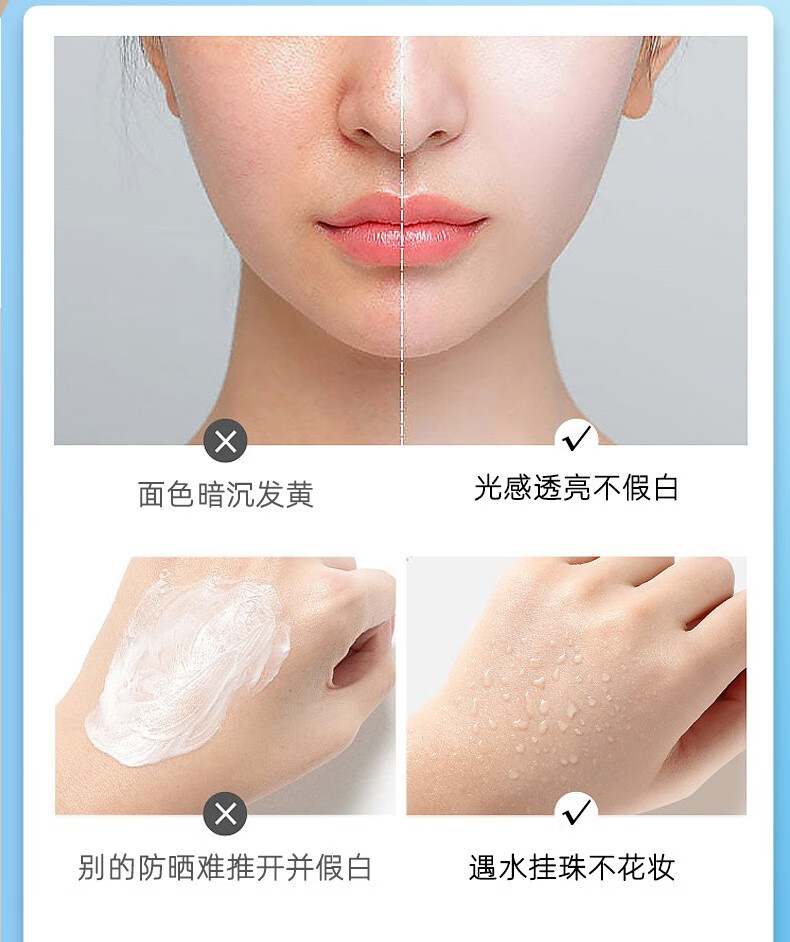 同仁堂防晒喷雾 防晒霜军训专用隔离紫外线 全身男女士防晒SPF50+PA+++ 150ml
