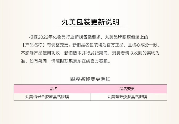 丸美（MARUBI）眼膜贴黑眼圈眼袋细纹淡化细纹提拉紧致抗皱胶原蛋白类蛇毒三肽 金胶原眼膜贴60片