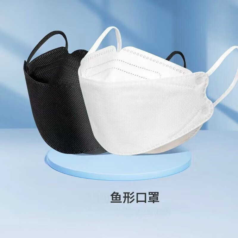 伊麦卡伊麦卡【精包装】KF扣罩3d立体韩版四层扣罩夏季透气防尘预售 KF扣罩白色【10包100只】