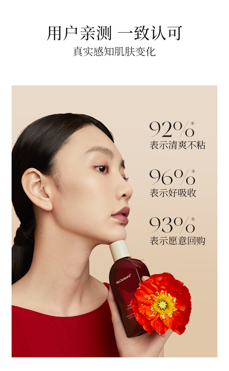 花皙蔻 洛神花大红瓶水乳护肤品套装女控油细致毛孔焕肤不薄皮补水保湿 【现货】水100ml+乳90ml