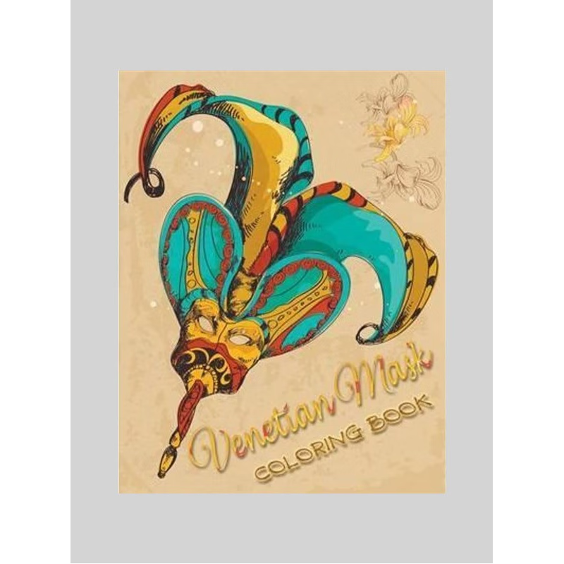 按需印刷Venetian Mask Coloring Book[9781681859781]