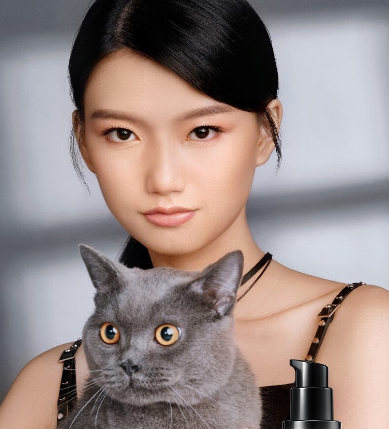 卡姿兰（Carslan） 粉底液遮瑕小夜猫小奶猫控油bb霜油皮干皮保湿服帖不卡粉女 【干皮推荐】小奶猫02#亮肤色
