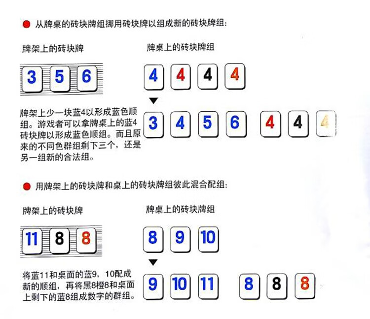 桌游卡牌以色列麻将 拉密牌 数字麻将牌旅行标准版桌面聚会游戏 标准