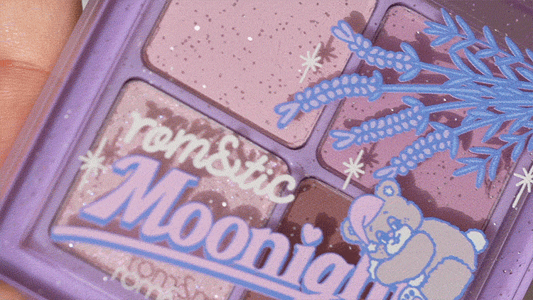 rom&nd romand X neonmoon联名四色眼影防水精致便携节日 01# 干芒果郁金香