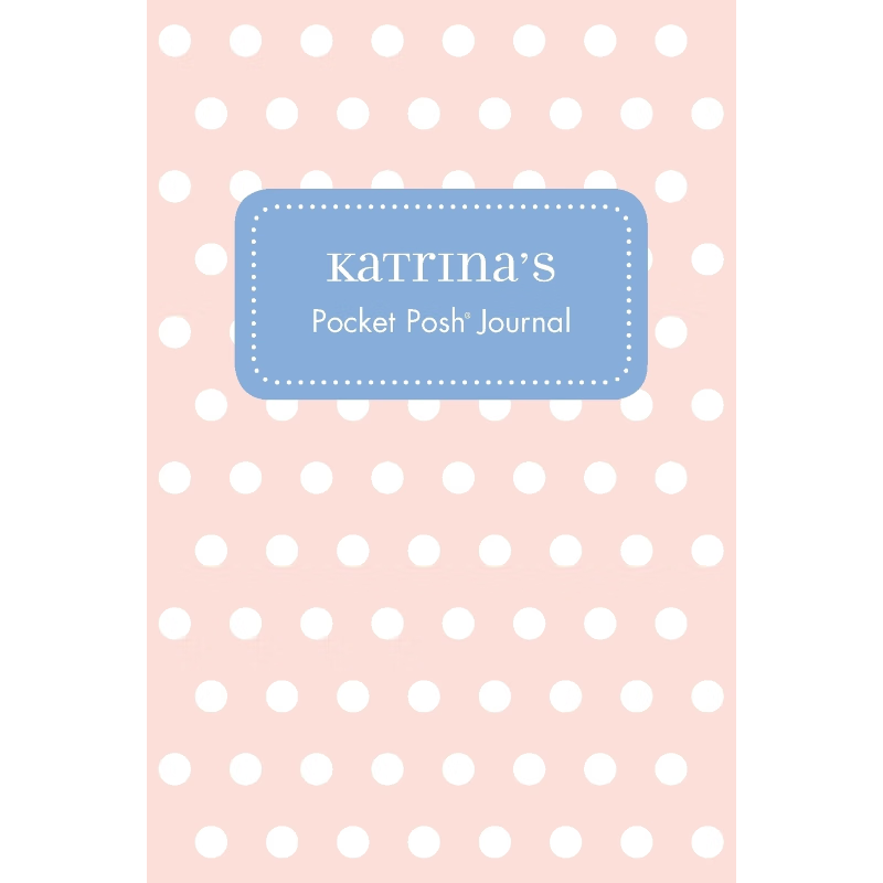 按需印刷Katrina's Pocket Posh Journal, Polka Dot[9781524825195]