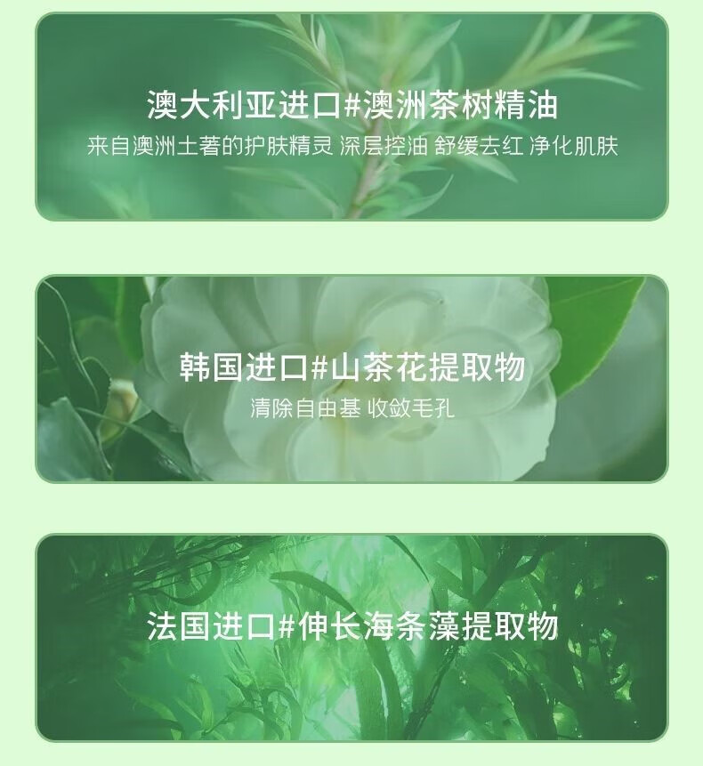 芷豆【官方授权店】水乳茶树控油痘肌补水保湿油皮春夏护肤套装旗舰 水100ml+乳100g