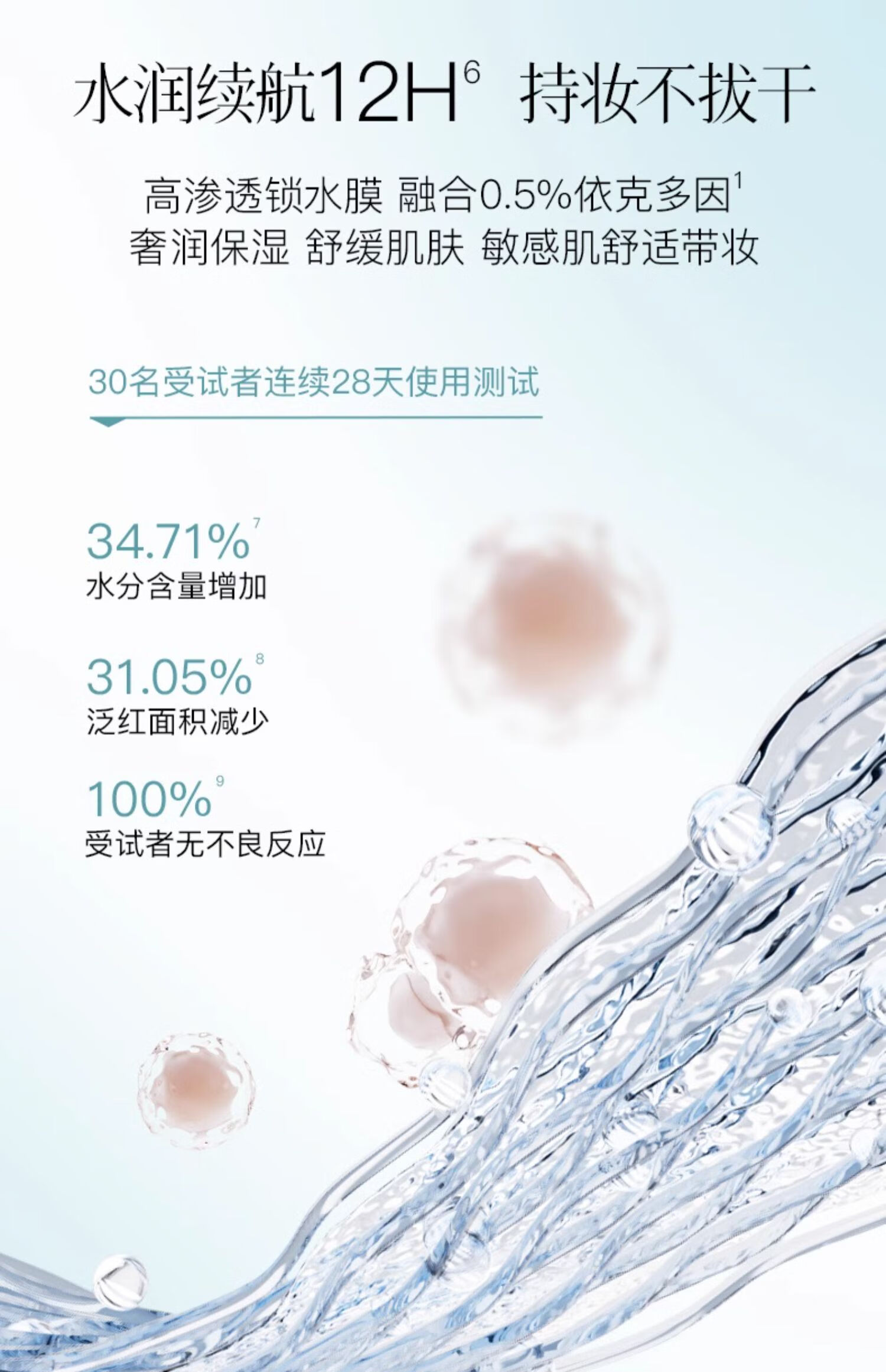 彩棠（TIMAGE）618彩棠（TIMAGE） 大师妆前乳唐毅隔离干皮打底保湿细滑服帖改善 01淡茜粉-保湿款