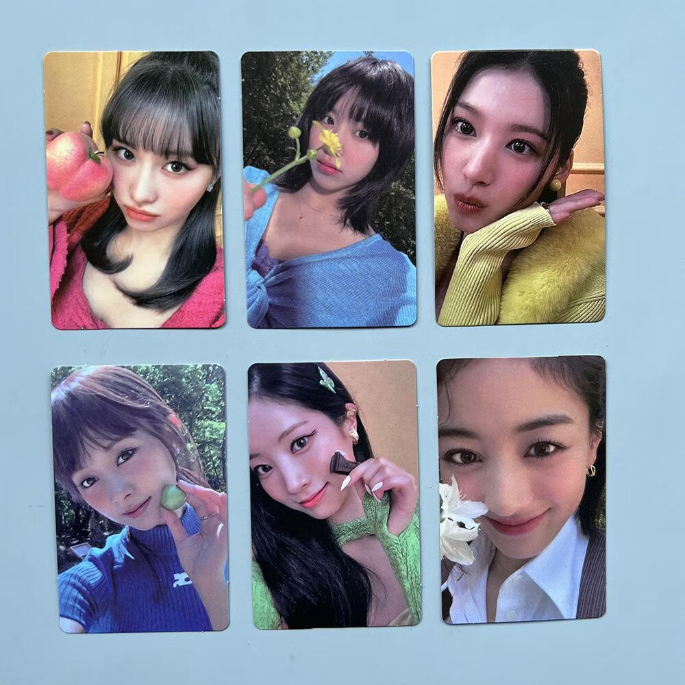 磐璐胧twicebetween12专辑周边随机小卡once同款收藏卡photocard9张一