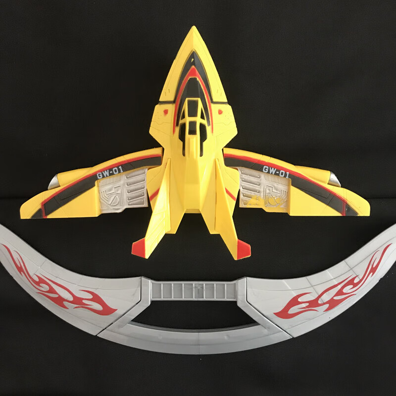 迪迦奥特曼飞机模型胜利飞燕1号一号战斗机宇宙飞船开合变身器儿童