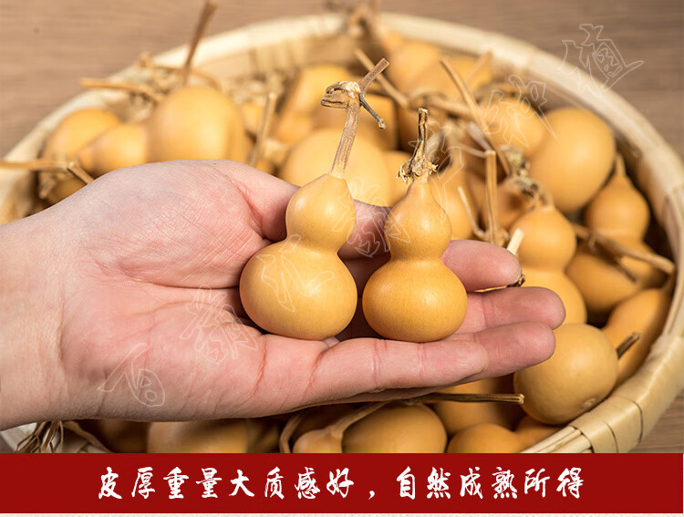 葫芦文玩精品天然真迷你把玩包浆老葫芦文玩手捻小葫芦把件草里金胡芦