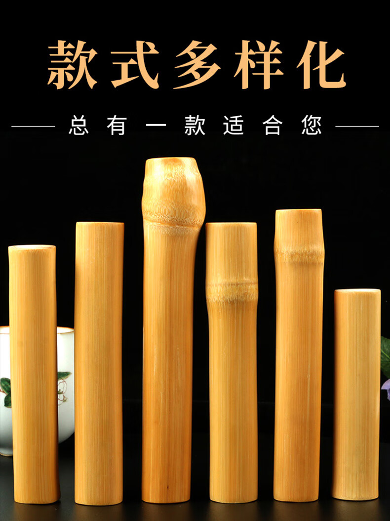 2021新品玉竹实心竹手把件老料文玩男士随身把玩竹棍文玩竹棒实心玉竹