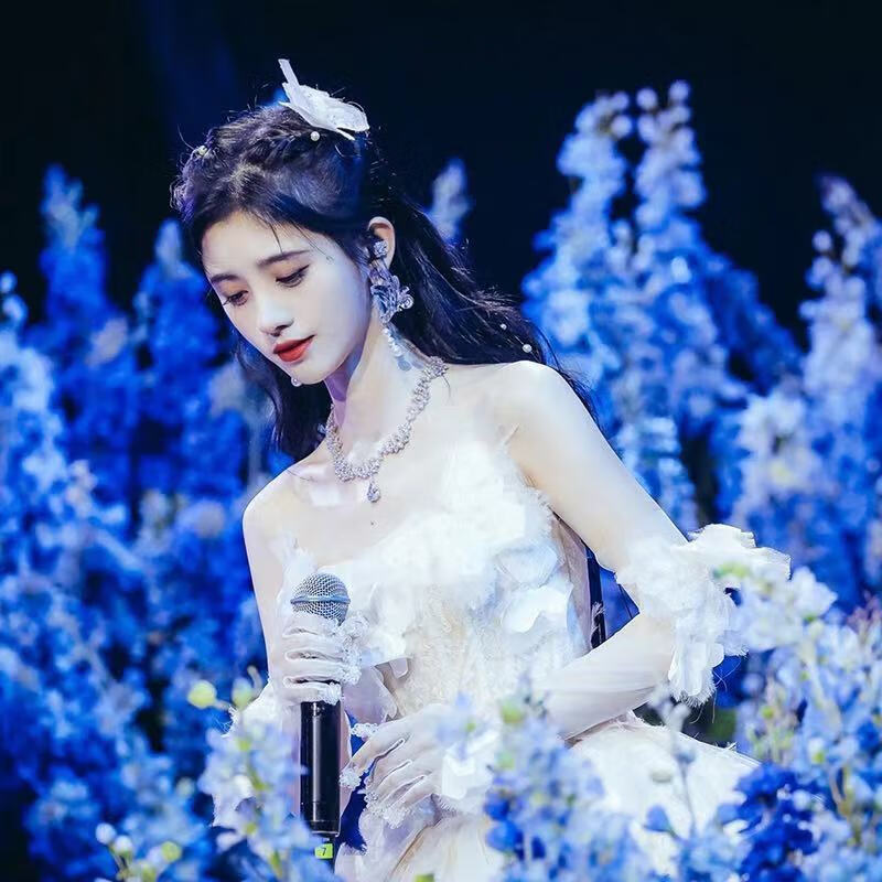 恋尚都市鞠婧祎同款衣服高端主持人宴会晚礼服裙气质仙气仙女网纱裙子