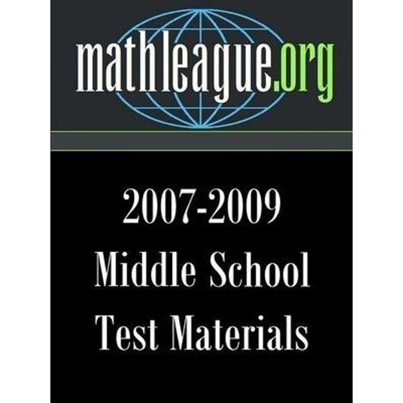 按需印刷不退不换Middle School Test Materials 2007-2009[9781105039218]