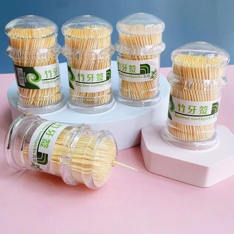 帝达芙美妆工具其他美妆工具牙1签1水1果1签 10筒