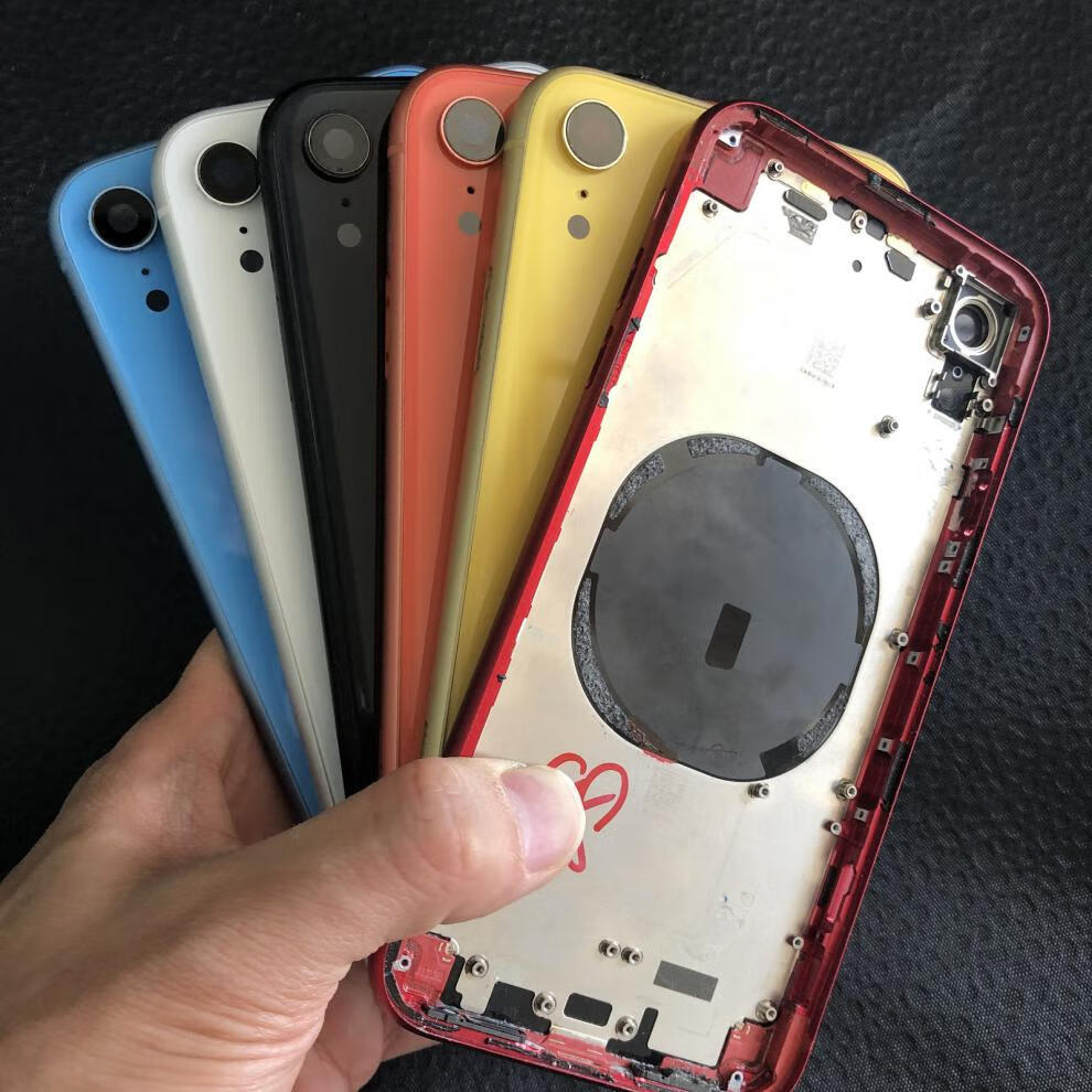 适用苹果xs原装拆机后壳x边框后盖max中框后玻璃总成iphone11背xr xs