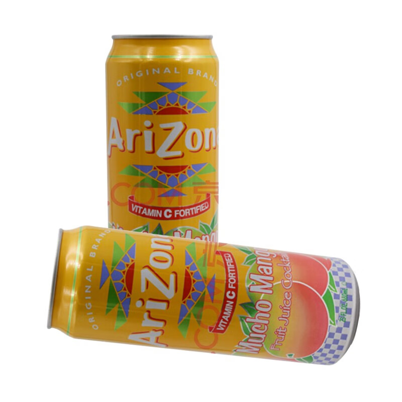 亚利桑那(arizona) 亚利桑那冰茶 美国进口茶饮料 芒果口味680ml 芒果
