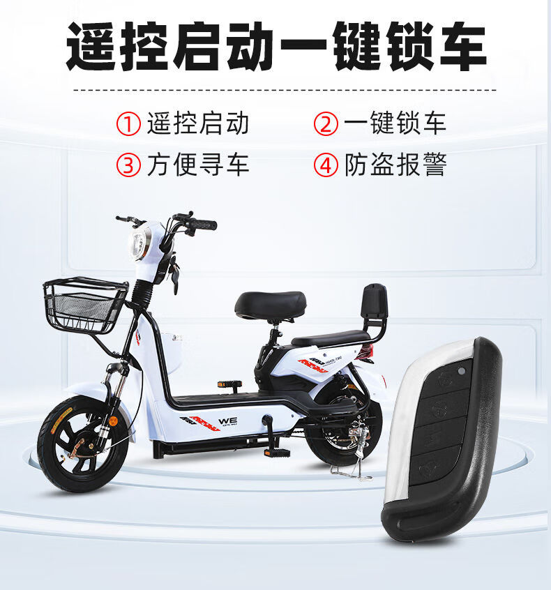 小米旗舰生态同款新国标电动车成人电动自行车48v小型