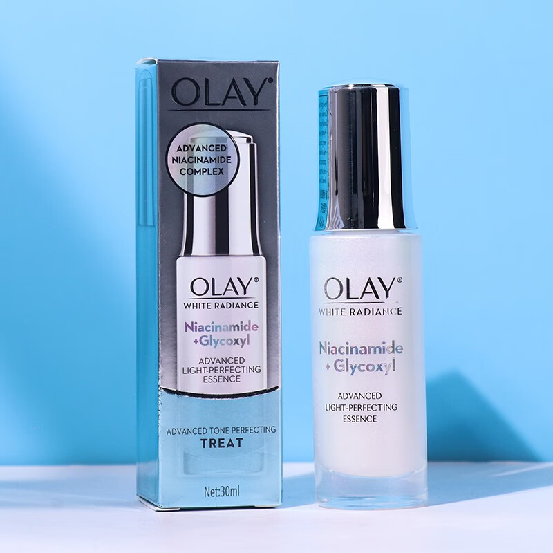 玉兰油（OLAY） 第4代抗糖小白瓶 水感美白提亮去黄气精华露 烟酰胺精华送礼物 抗糖小白瓶+淡斑小白瓶