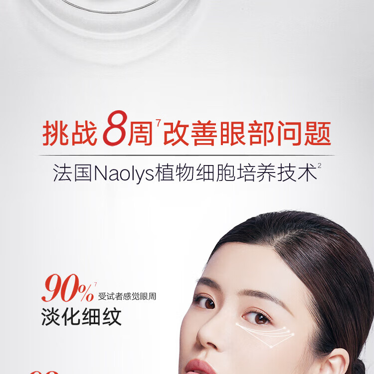 丸美眼霜玻尿酸紧致淡化细纹 改善黑眼圈 眼袋巧克力丝滑精华液护肤品 玻尿酸眼霜25g
